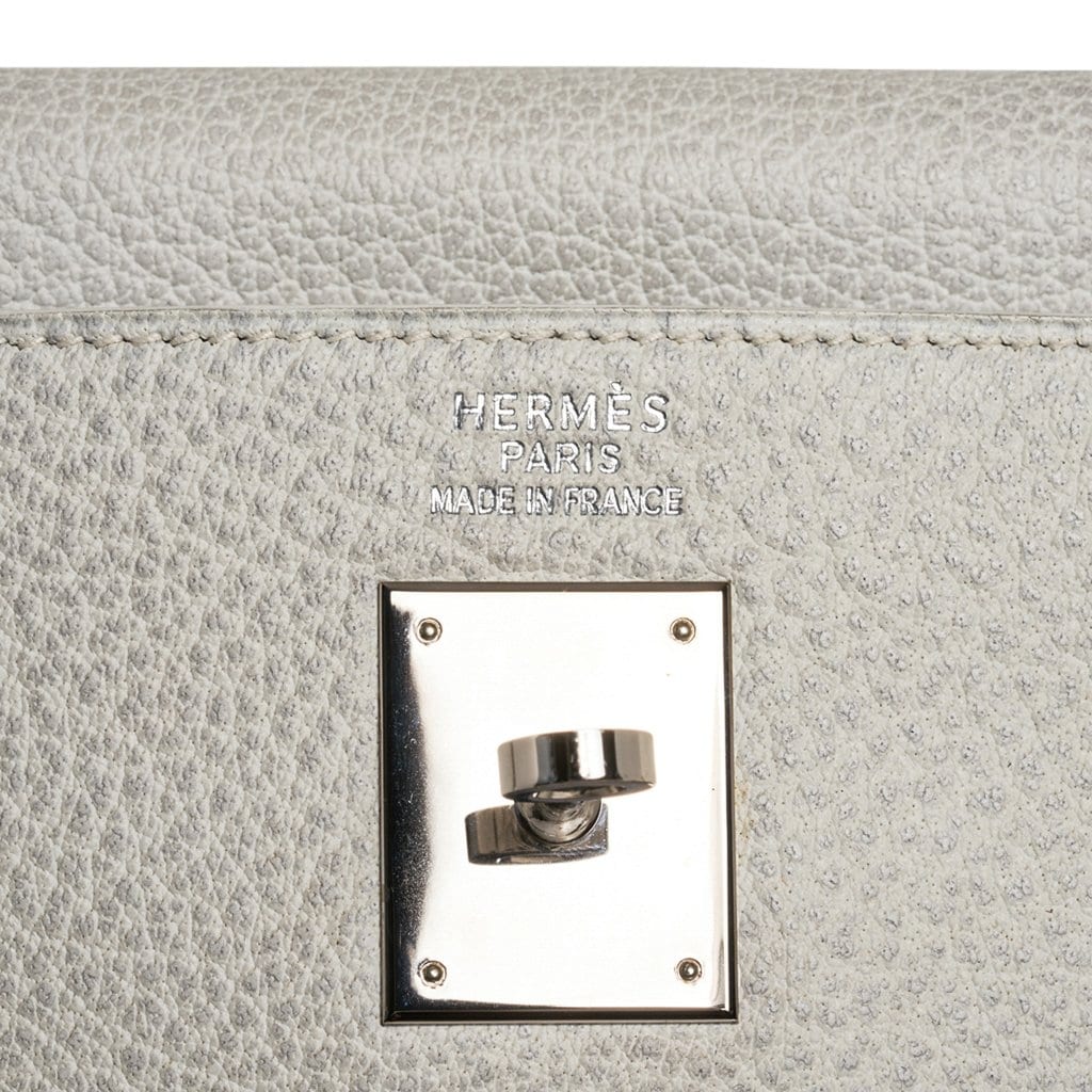 Kelly 35 Bag Dalmation Buffalo Skipper Palladium Hardware